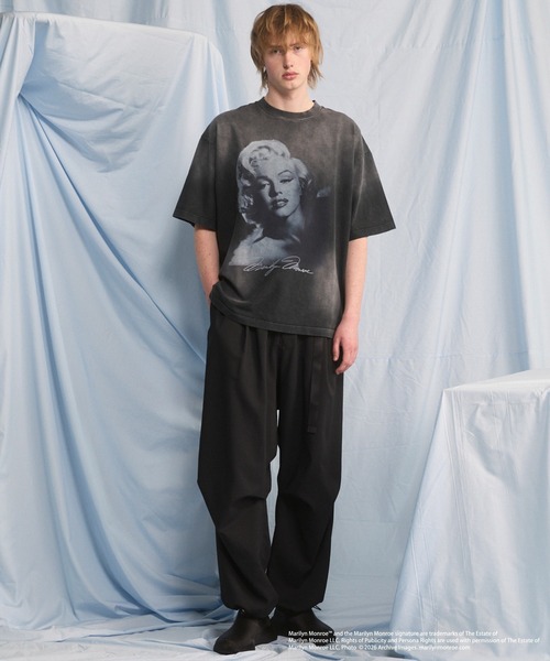 MAISON SPECIAL（メゾンスペシャル）の「《UNISEX》【MOVIE SERIES】「 Marilyn Monroe」Prime-Over Crew Neck Short Sleeve T-Shirt/「マリリン・モンロー」グラフィックプリントプライムオーバークルーネックTシャツ【MAISON SPECIAL/メゾンスペシャル】（Tシャツ/カットソー・メンズ・その他1/その他2/その他3/その他4・0/1/2）」の6枚目の写真