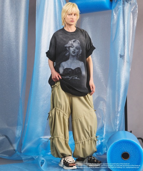 MAISON SPECIAL（メゾンスペシャル）の「《UNISEX》【MOVIE SERIES】「 Marilyn Monroe」Prime-Over Crew Neck Short Sleeve T-Shirt/「マリリン・モンロー」グラフィックプリントプライムオーバークルーネックTシャツ【MAISON SPECIAL/メゾンスペシャル】（Tシャツ/カットソー・メンズ・その他1/その他2/その他3/その他4・0/1/2）」の7枚目の写真