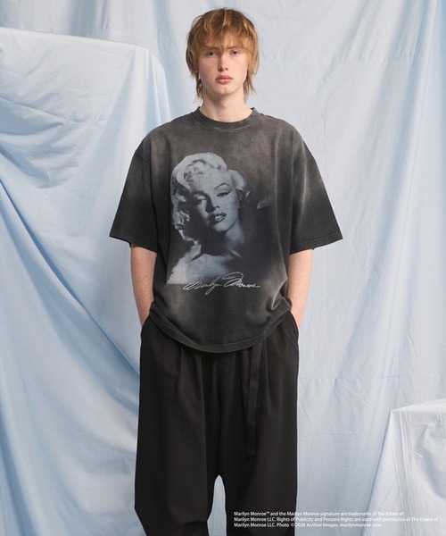 MAISON SPECIAL（メゾンスペシャル）の「《UNISEX》【MOVIE SERIES】「 Marilyn Monroe」Prime-Over Crew Neck Short Sleeve T-Shirt/「マリリン・モンロー」グラフィックプリントプライムオーバークルーネックTシャツ【MAISON SPECIAL/メゾンスペシャル】（Tシャツ/カットソー・メンズ・その他1/その他2/その他3/その他4・0/1/2）」の13枚目の写真