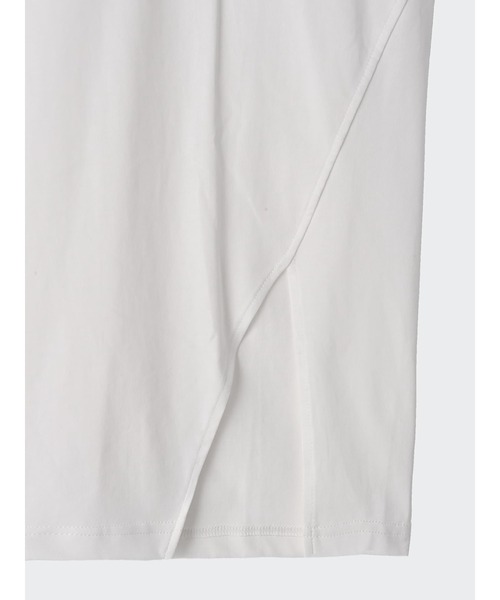 Brown&Street(ブラウンアンドストリート)の「アシンメトリーカットトップス(Tシャツ/カットソー・レディース・ブラック/ホワイト・FREE)」の16枚目の写真