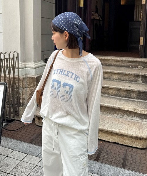 CANAL JEAN(キャナルジーン)の「Lakey Park バンダナ(バンダナ/スカーフ・レディース・ネイビー・ONE SIZE)」の13枚目の写真