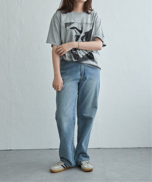 VENCEEXCHANGE(ヴァンスエクスチェンジ)の「モノトーンフォト Tシャツ(Tシャツ/カットソー・レディース・オフホワイト/その他1/その他2/杢グレー・FREE)」の10枚目の写真