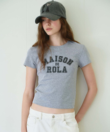 ROLA LOGO MINI T-SHIRT M/GRAY