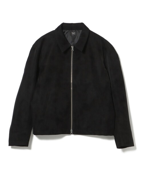 BEAMS HEART(ビームスハート)の「フェイクレザー シングルジップ ブルゾン(ブルゾン・メンズ・ブラック・SMALL/LARGE/MEDIUM)」の6枚目の写真