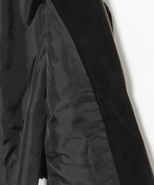 BEAMS HEART(ビームスハート)の「フェイクレザー シングルジップ ブルゾン(ブルゾン・メンズ・ブラック・SMALL/LARGE/MEDIUM)」の9枚目の写真