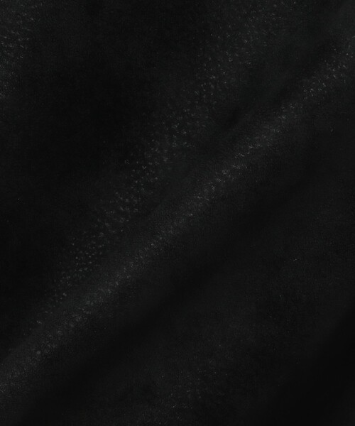 BEAMS HEART(ビームスハート)の「フェイクレザー シングルジップ ブルゾン(ブルゾン・メンズ・ブラック・SMALL/LARGE/MEDIUM)」の12枚目の写真