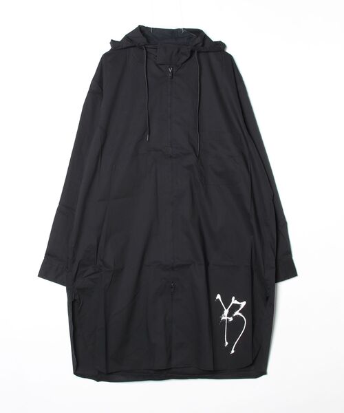 Y-3（ワイスリー）の「Y-3 CHITO GRAPHIC HOODED COTTON SHIRT（シャツ/ブラウス・メンズ・ブラック・X-SMALL/SMALL/MEDIUM/LARGE/X-LARGE）」の8枚目の写真