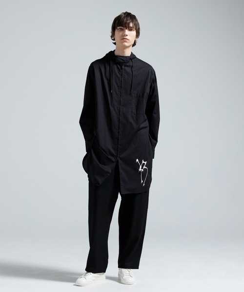 Y-3（ワイスリー）の「Y-3 CHITO GRAPHIC HOODED COTTON SHIRT（シャツ/ブラウス・メンズ・ブラック・X-SMALL/SMALL/MEDIUM/LARGE/X-LARGE）」の4枚目の写真