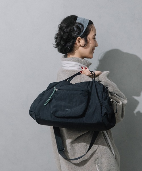 Beau're（ヴュレ）の「BEAURE Nylon ShoulderBag（ショルダーバッグ・レディース・ブラック・FREE）」の5枚目の写真