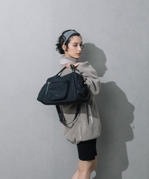 Beau're（ヴュレ）の「BEAURE Nylon ShoulderBag（ショルダーバッグ・レディース・ブラック・FREE）」の6枚目の写真