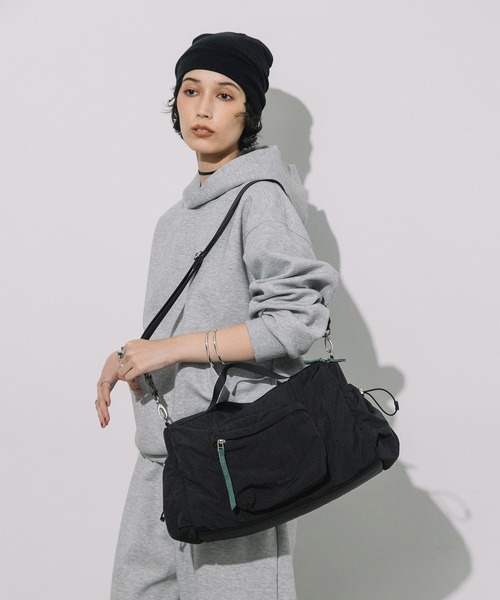 Beau're（ヴュレ）の「BEAURE Nylon ShoulderBag（ショルダーバッグ・レディース・ブラック・FREE）」の16枚目の写真