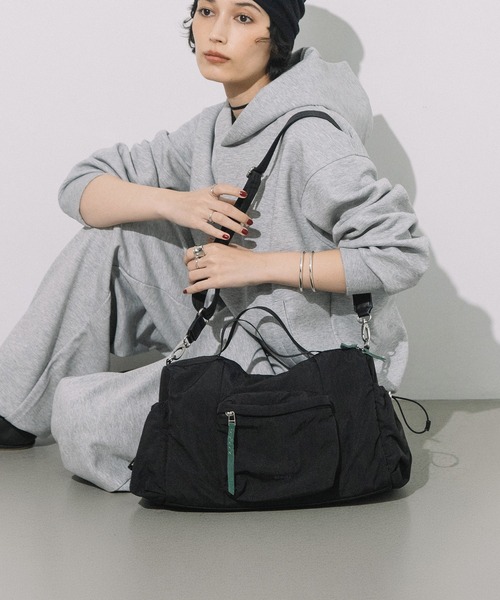 Beau're（ヴュレ）の「BEAURE Nylon ShoulderBag（ショルダーバッグ・レディース・ブラック・FREE）」の17枚目の写真