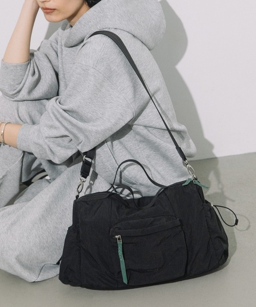 Beau're（ヴュレ）の「BEAURE Nylon ShoulderBag（ショルダーバッグ・レディース・ブラック・FREE）」の18枚目の写真