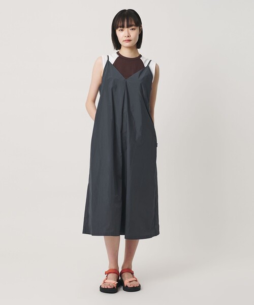 NICE WEATHER(ナイスウェザー)の「<NICE WEATHER>ヘルシースリーブトップス(Tシャツ/カットソー・レディース・ホワイト/ダークブラウン・FREE)」の9枚目の写真