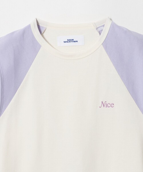 NICE WEATHER(ナイスウェザー)の「<NICE WEATHER>ヘルシースリーブトップス(Tシャツ/カットソー・レディース・ホワイト/ダークブラウン・FREE)」の16枚目の写真