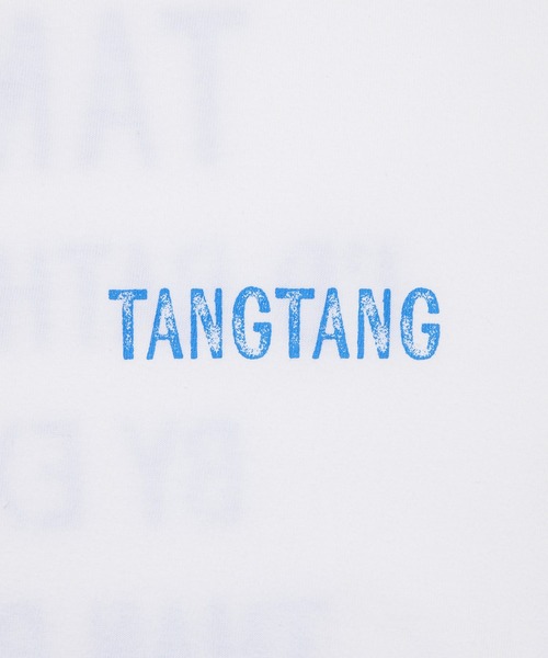 TANGTANG(タンタン)の「TANGTANG/STAMP(Tシャツ/カットソー・メンズ・ホワイト・M/L)」の3枚目の写真