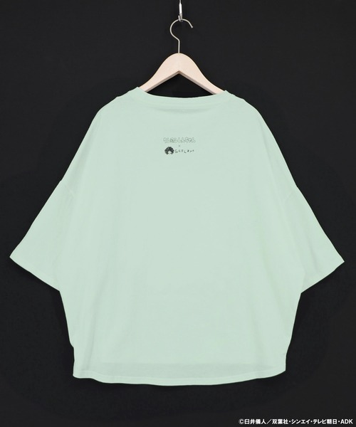 ScoLar(スカラー)の「462016:クレヨンしんちゃん×ScoLar しんちゃんソファー柄T(Tシャツ/カットソー・レディース・オフホワイト/グリーン/ブラック・L/M)」の19枚目の写真