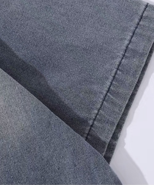 U:UME（ユーム）の「Star Embroidery Denim Shirt（シャツ/ブラウス・メンズ・ブルー/ブラック・X-LARGE/LARGE/MEDIUM）」の5枚目の写真