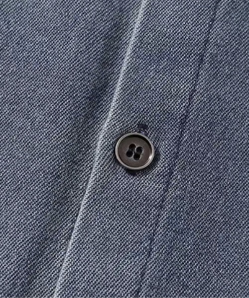 U:UME（ユーム）の「Star Embroidery Denim Shirt（シャツ/ブラウス・メンズ・ブルー/ブラック・X-LARGE/LARGE/MEDIUM）」の6枚目の写真