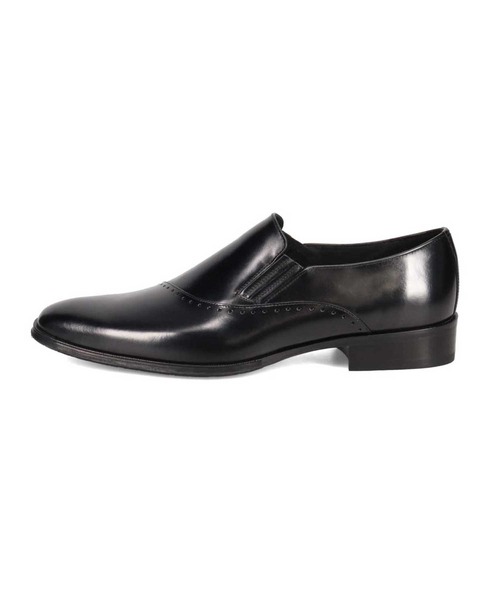 madras(マドラス)の「LANVIN COLLECTION スリッポン ドレスシューズ レザー ビジネスシューズ メンズ 本革 83525(ドレスシューズ・メンズ・ブラック/ダークブラウン・26cm/25.5cm/26.5cm/24.5cm/27cm/25cm)」の5枚目の写真