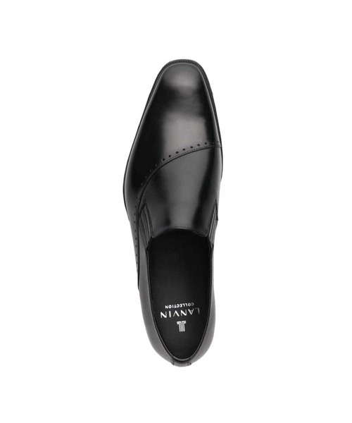 madras(マドラス)の「LANVIN COLLECTION スリッポン ドレスシューズ レザー ビジネスシューズ メンズ 本革 83525(ドレスシューズ・メンズ・ブラック/ダークブラウン・26cm/25.5cm/26.5cm/24.5cm/27cm/25cm)」の9枚目の写真