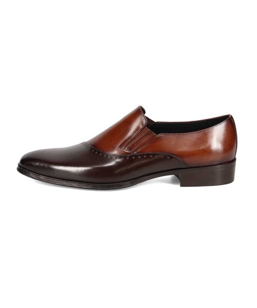 madras(マドラス)の「LANVIN COLLECTION スリッポン ドレスシューズ レザー ビジネスシューズ メンズ 本革 83525(ドレスシューズ・メンズ・ブラック/ダークブラウン・26cm/25.5cm/26.5cm/24.5cm/27cm/25cm)」の11枚目の写真