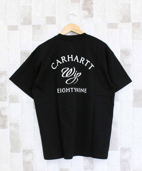 Carhartt WIP(カーハートダブリューアイピー)の「WIP エイティナイン バックプリント 半袖Tシャツ S/S Eightynine T-Shirt(Tシャツ/カットソー・メンズ・ブラック/ホワイト・XL/L/M)」の2枚目の写真