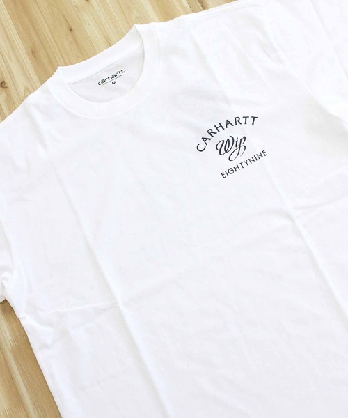 Carhartt WIP(カーハートダブリューアイピー)の「WIP エイティナイン バックプリント 半袖Tシャツ S/S Eightynine T-Shirt(Tシャツ/カットソー・メンズ・ブラック/ホワイト・XL/L/M)」の10枚目の写真