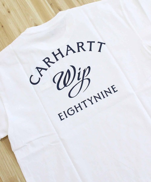 Carhartt WIP(カーハートダブリューアイピー)の「WIP エイティナイン バックプリント 半袖Tシャツ S/S Eightynine T-Shirt(Tシャツ/カットソー・メンズ・ブラック/ホワイト・XL/L/M)」の11枚目の写真