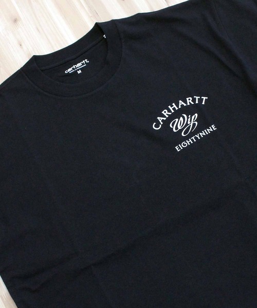 Carhartt WIP(カーハートダブリューアイピー)の「WIP エイティナイン バックプリント 半袖Tシャツ S/S Eightynine T-Shirt(Tシャツ/カットソー・メンズ・ブラック/ホワイト・XL/L/M)」の14枚目の写真