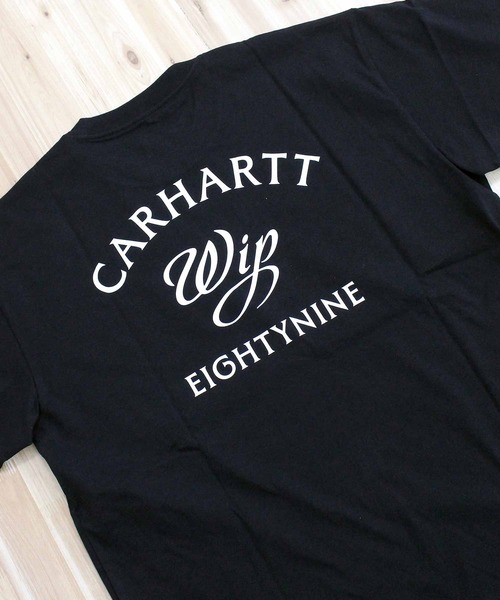 Carhartt WIP(カーハートダブリューアイピー)の「WIP エイティナイン バックプリント 半袖Tシャツ S/S Eightynine T-Shirt(Tシャツ/カットソー・メンズ・ブラック/ホワイト・XL/L/M)」の15枚目の写真