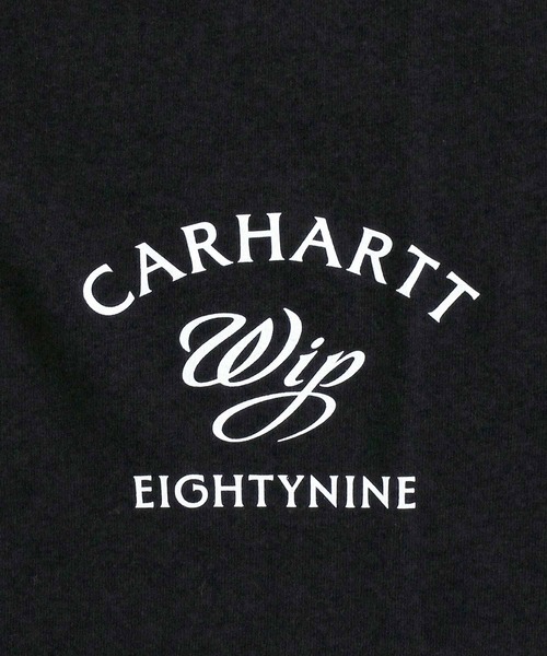 Carhartt WIP(カーハートダブリューアイピー)の「WIP エイティナイン バックプリント 半袖Tシャツ S/S Eightynine T-Shirt(Tシャツ/カットソー・メンズ・ブラック/ホワイト・XL/L/M)」の3枚目の写真