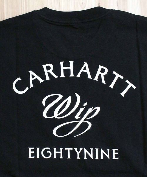 Carhartt WIP(カーハートダブリューアイピー)の「WIP エイティナイン バックプリント 半袖Tシャツ S/S Eightynine T-Shirt(Tシャツ/カットソー・メンズ・ブラック/ホワイト・XL/L/M)」の6枚目の写真