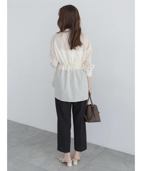 Te chichi（テチチ）の「【高通気】テーパードパンツ（セットアップ可）（その他パンツ・レディース・ブラック/オフホワイト/イエロー・F）」の15枚目の写真