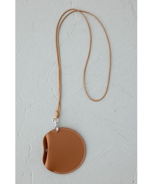 AZUL by moussy（アズールバイマウジー）の「ラウンドネックレスポーチ ミニウォレット マルチケース（コインケース・メンズ・ブラック/ブラウン・FREE）」の12枚目の写真