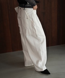 chuclla（チュクラ）の「バレルレッグ ツイルパンツ chw26a089（その他パンツ）」