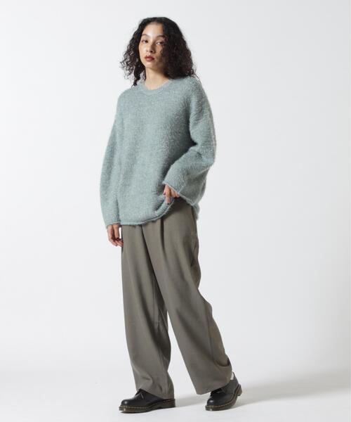 L.H.P（エルエイチピー）の「MANOF/マノフ/SHAGGY LAME KNIT TOPS（ニット/セーター・レディース・ミント・S）」の4枚目の写真