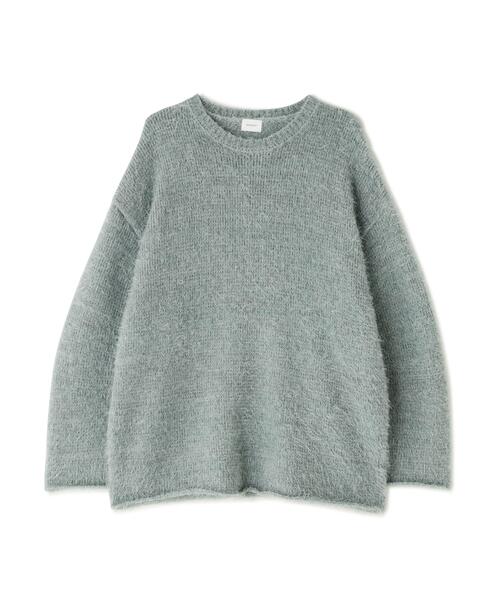 L.H.P（エルエイチピー）の「MANOF/マノフ/SHAGGY LAME KNIT TOPS（ニット/セーター・レディース・ミント・S）」の5枚目の写真