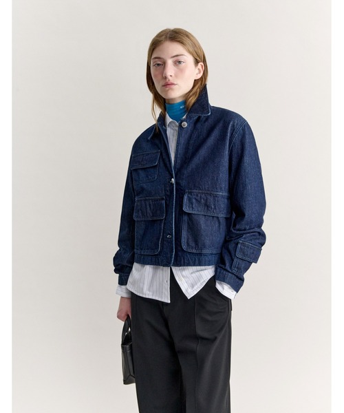 メゾンキツネ デニムジャケット 5万5千円 MAISON KITSUNE（メゾン