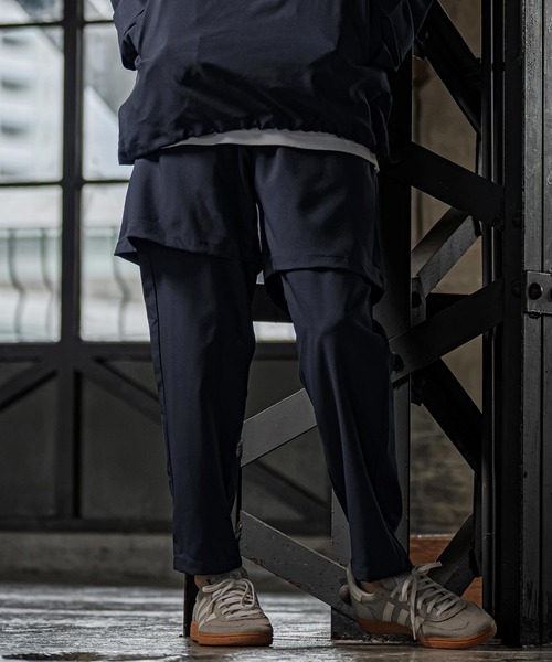 CAMBIO(カンビオ)の「mp15340-フェイクレイヤードアクティブパンツ(BP-BFA0131)(その他パンツ・メンズ・ブラック/ネイビー/グリーン・S/M/L)」の10枚目の写真