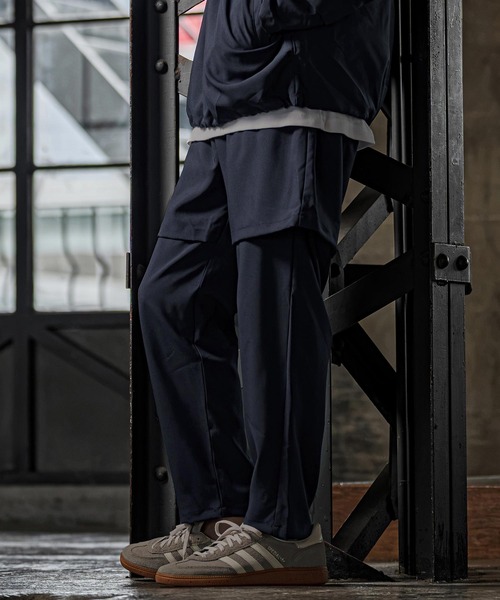 CAMBIO(カンビオ)の「mp15340-フェイクレイヤードアクティブパンツ(BP-BFA0131)(その他パンツ・メンズ・ブラック/ネイビー/グリーン・S/M/L)」の11枚目の写真