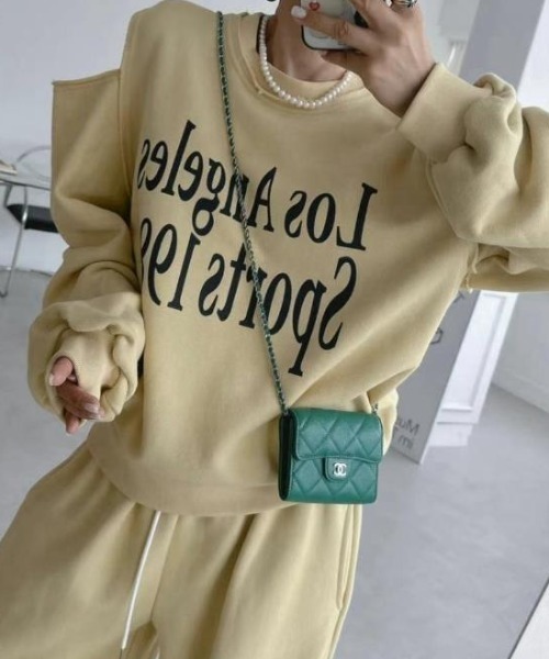 semplice(センプリチェ)の「カットソー【韓国ファッション】(Tシャツ/カットソー・レディース・イエロー/グレー/ブラック・F)」の7枚目の写真