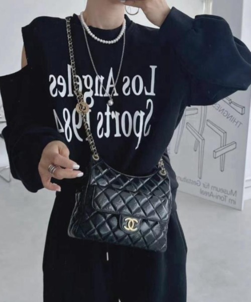 semplice(センプリチェ)の「カットソー【韓国ファッション】(Tシャツ/カットソー・レディース・イエロー/グレー/ブラック・F)」の5枚目の写真