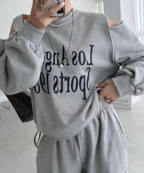 semplice(センプリチェ)の「カットソー【韓国ファッション】(Tシャツ/カットソー・レディース・イエロー/グレー/ブラック・F)」の10枚目の写真