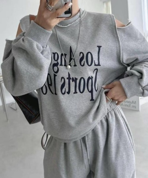 semplice(センプリチェ)の「カットソー【韓国ファッション】(Tシャツ/カットソー・レディース・イエロー/グレー/ブラック・F)」の8枚目の写真