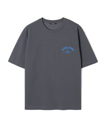 男性マルチアートワークベーシック半袖Tシャツ (DK-GREY) (HC4STA1)