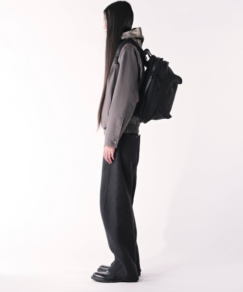 Cote&Ciel(コートエシエル)の「【cote&ciel/コートエシエル】 Elvo Carbon Black / バックパック リュック(バックパック/リュック・メンズ・ブラック・FREE)」の2枚目の写真