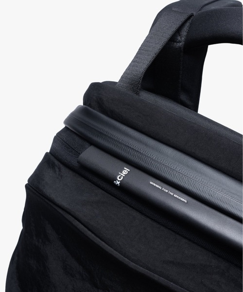 Cote&Ciel(コートエシエル)の「【cote&ciel/コートエシエル】 Elvo Carbon Black / バックパック リュック(バックパック/リュック・メンズ・ブラック・FREE)」の10枚目の写真