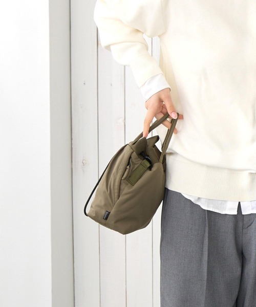 ROOTOTE(ルートート)の「ルートート / サコッシュ 2way ショルダーバッグ ミニトート MA-1 斜め掛け 軽量 SC.サコッシュ.ドローストリング-C(ショルダーバッグ・レディース・ブラウン系その他/グレー系その他/ブラック/カーキ・FREE)」の17枚目の写真