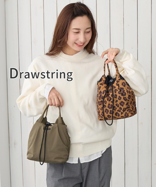 ROOTOTE(ルートート)の「ルートート / サコッシュ 2way ショルダーバッグ ミニトート MA-1 斜め掛け 軽量 SC.サコッシュ.ドローストリング-C(ショルダーバッグ・レディース・ブラウン系その他/グレー系その他/ブラック/カーキ・FREE)」の19枚目の写真
